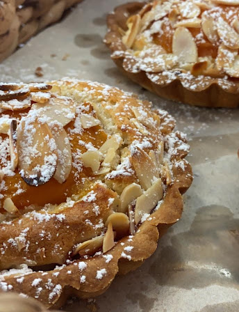 Homemade seasonal cake — baked fresh daily
